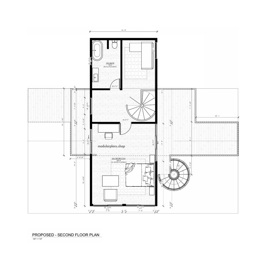 4x40' Container House | 3 Bed 2 Bath