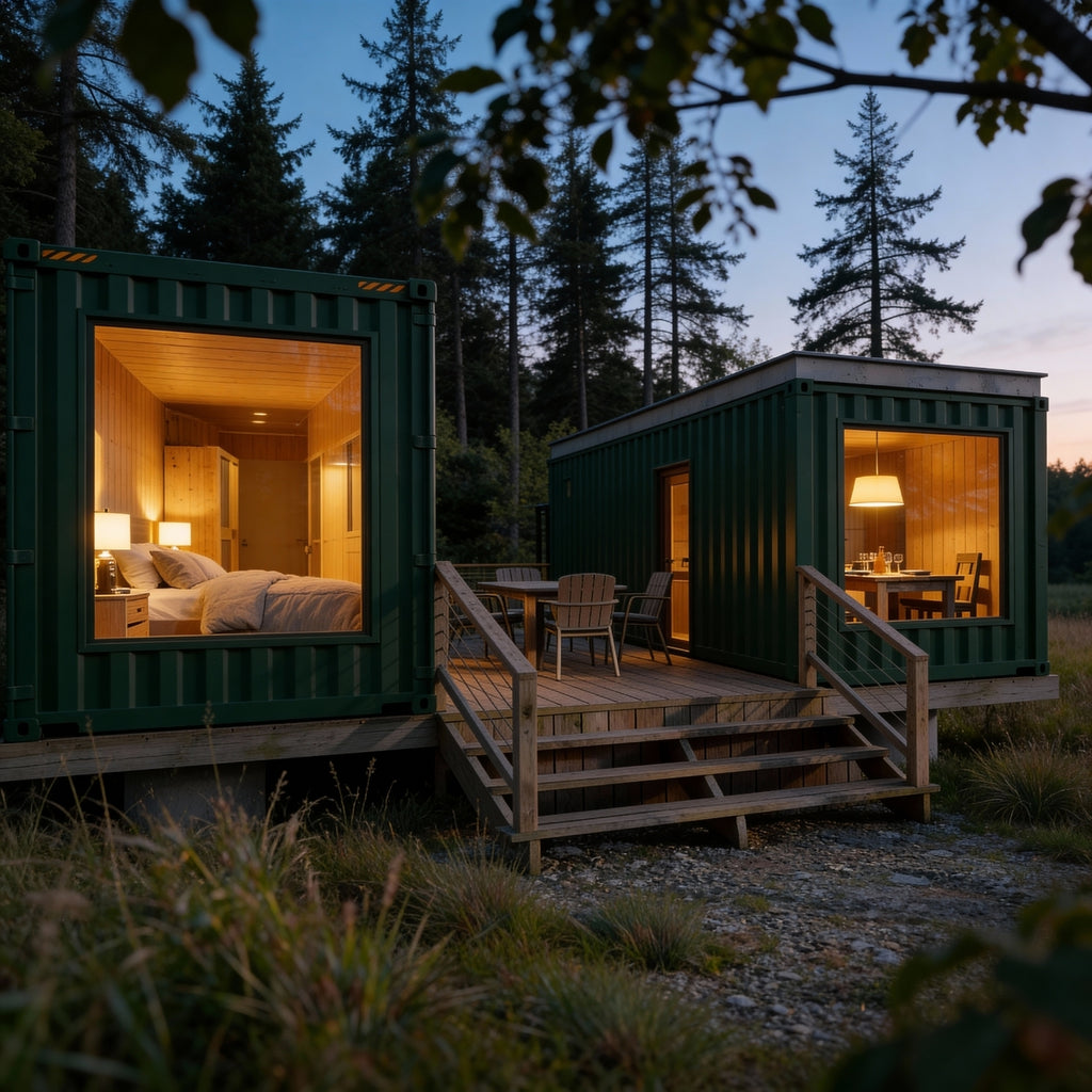 40' 20' Container House | 2.5 Bed 1 Bath