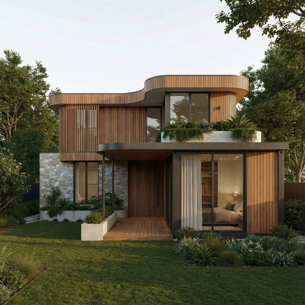 2X40' 5X20' Container House | 4 Bed 2 Bath