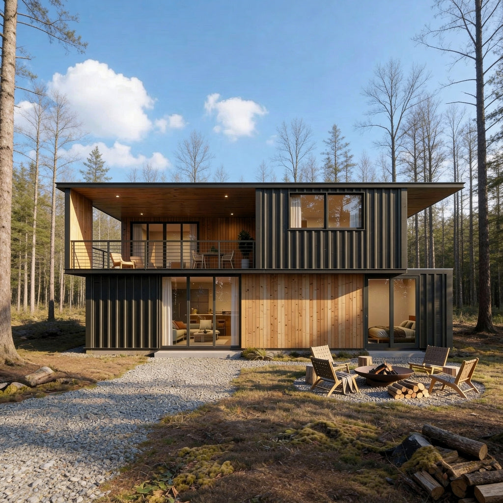 3x40' 3x20' Container House | 2 Bed 2 Bath