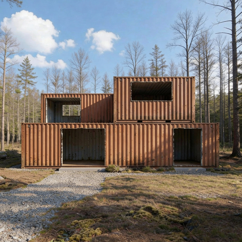 3x40' 3x20' Container House | 2 Bed 2 Bath