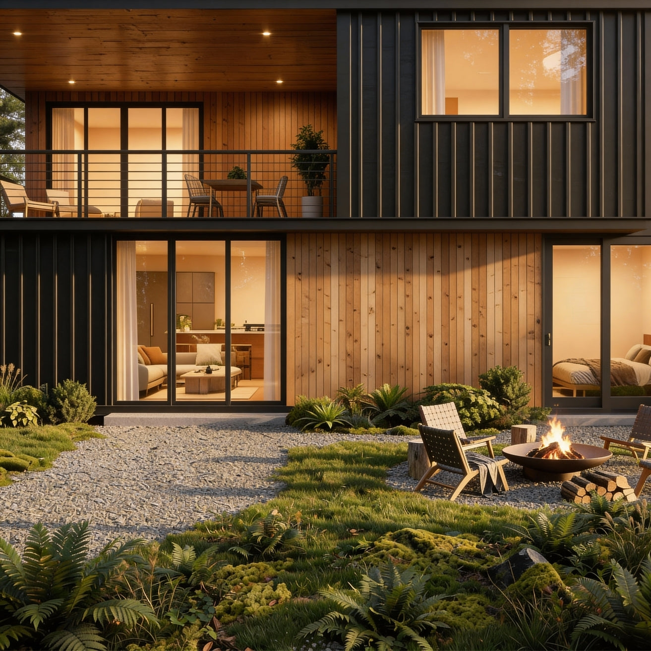 3x40' 3x20' Container House | 2 Bed 2 Bath