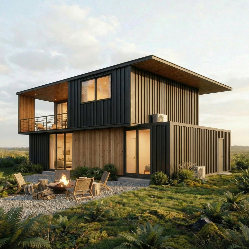 3x40' 3x20' Container House | 2 Bed 2 Bath