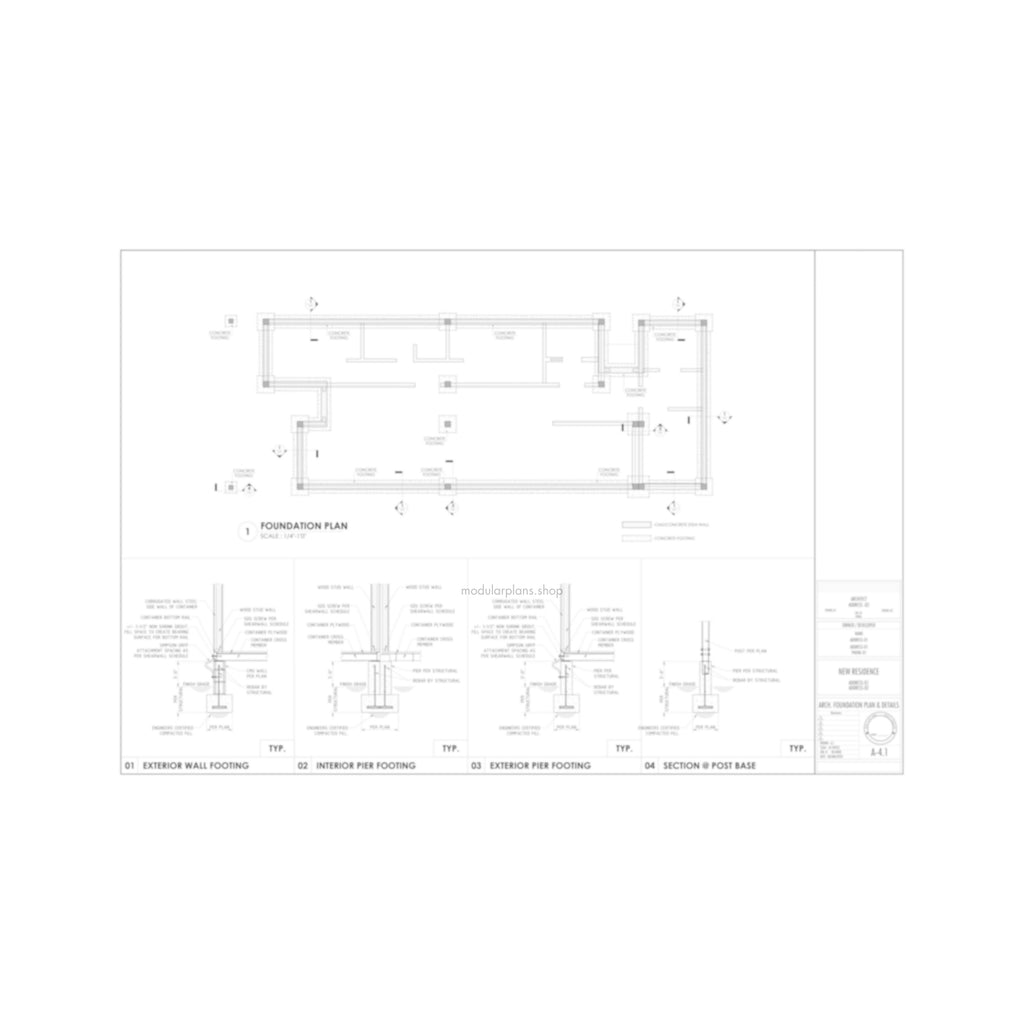 2x40' 1x20' Container House | 3 Bed 2 Bath