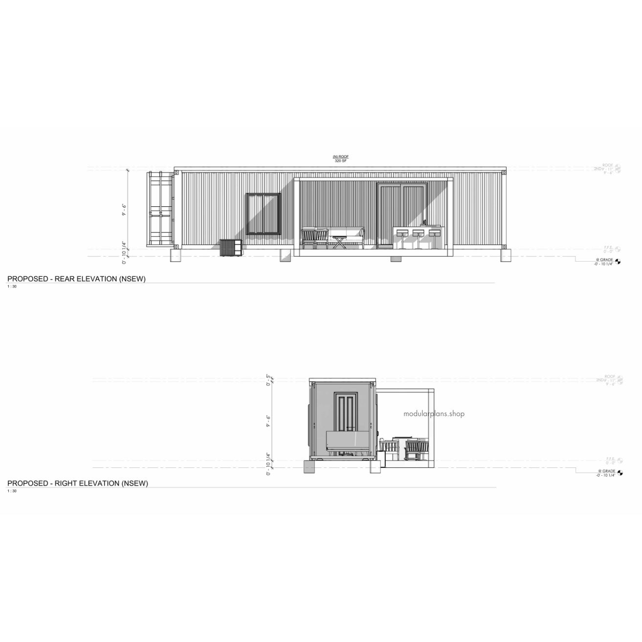 1x40' Container House | 1 Bed 1 Bath