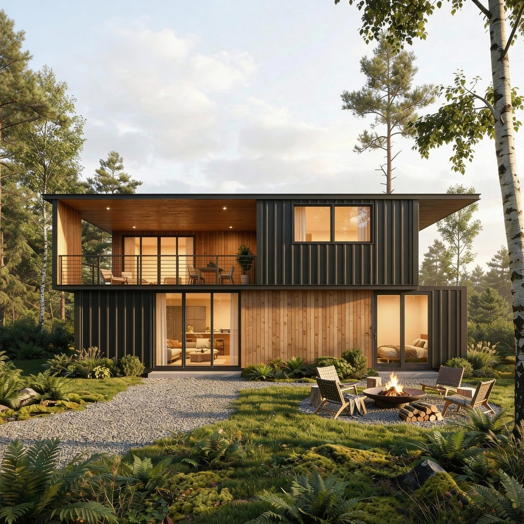 3x40' 3x20' Container House | 2 Bed 2 Bath