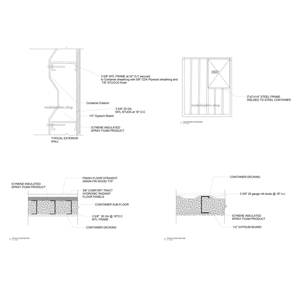 1x40' Container House | 1 Bed 1 Bath