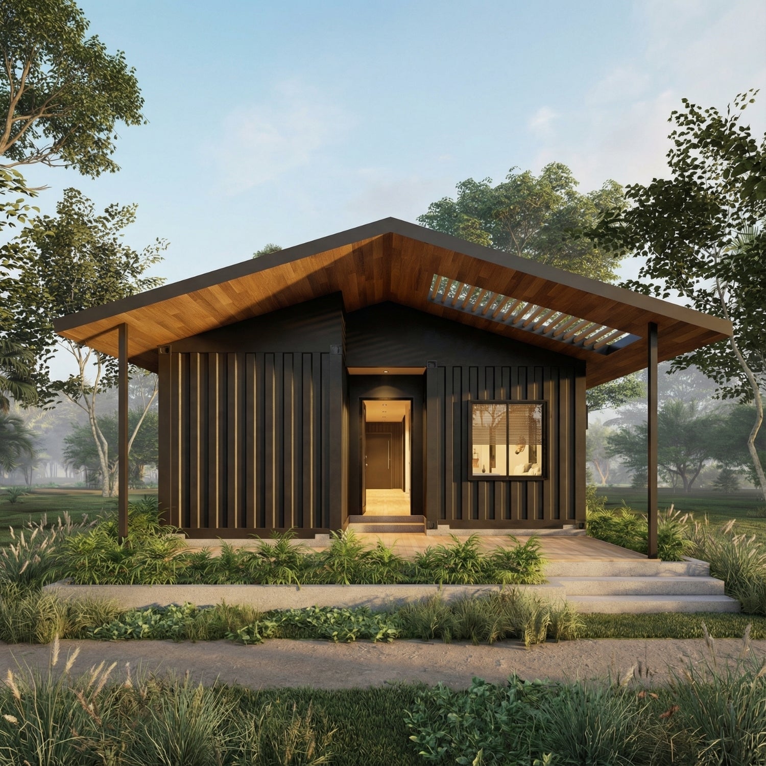 2x40' 1x20' Container House | 3 Bed 2 Bath