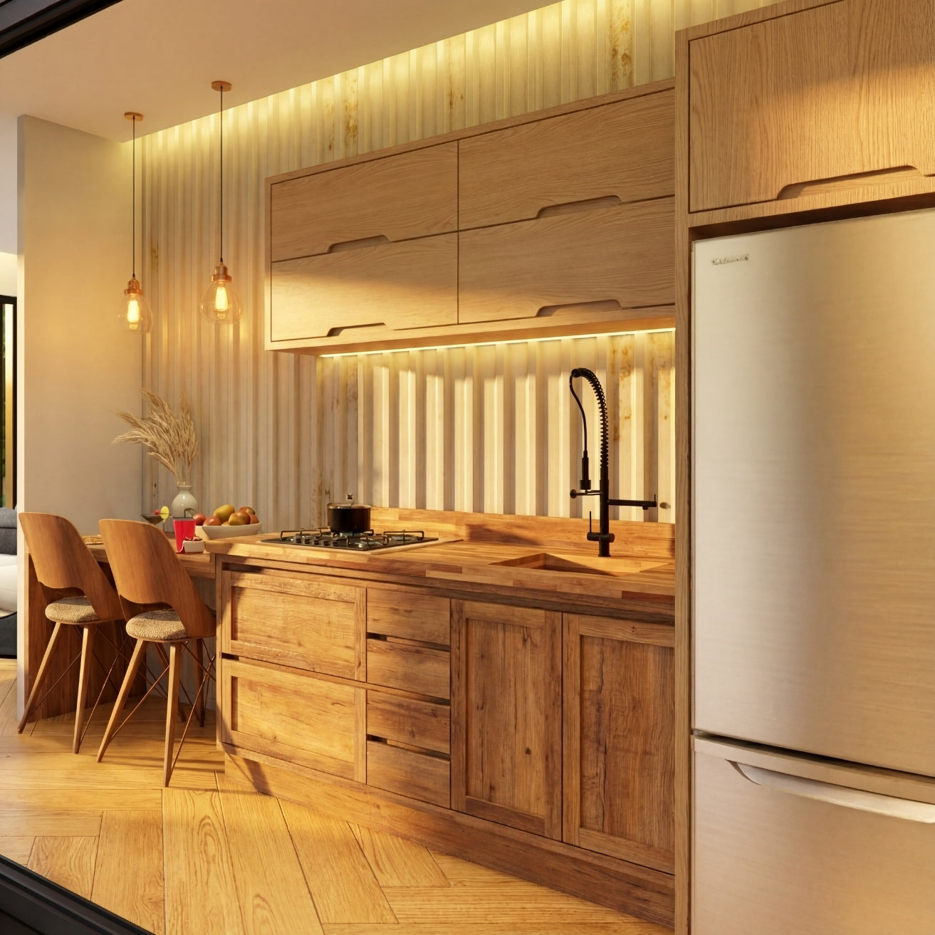 40' 20' Container House | 2 Bed 2 Bath