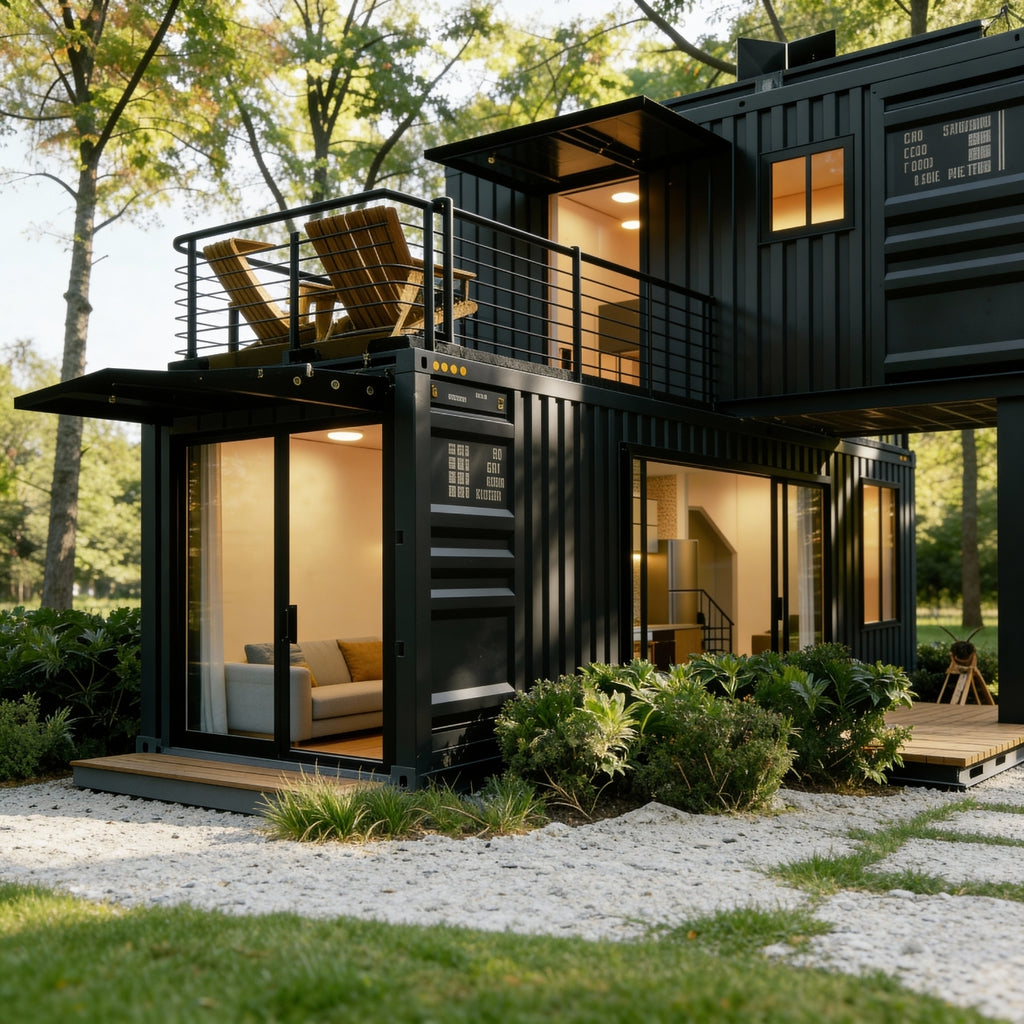 40' 20' Container House | 2 Bed 2 Bath