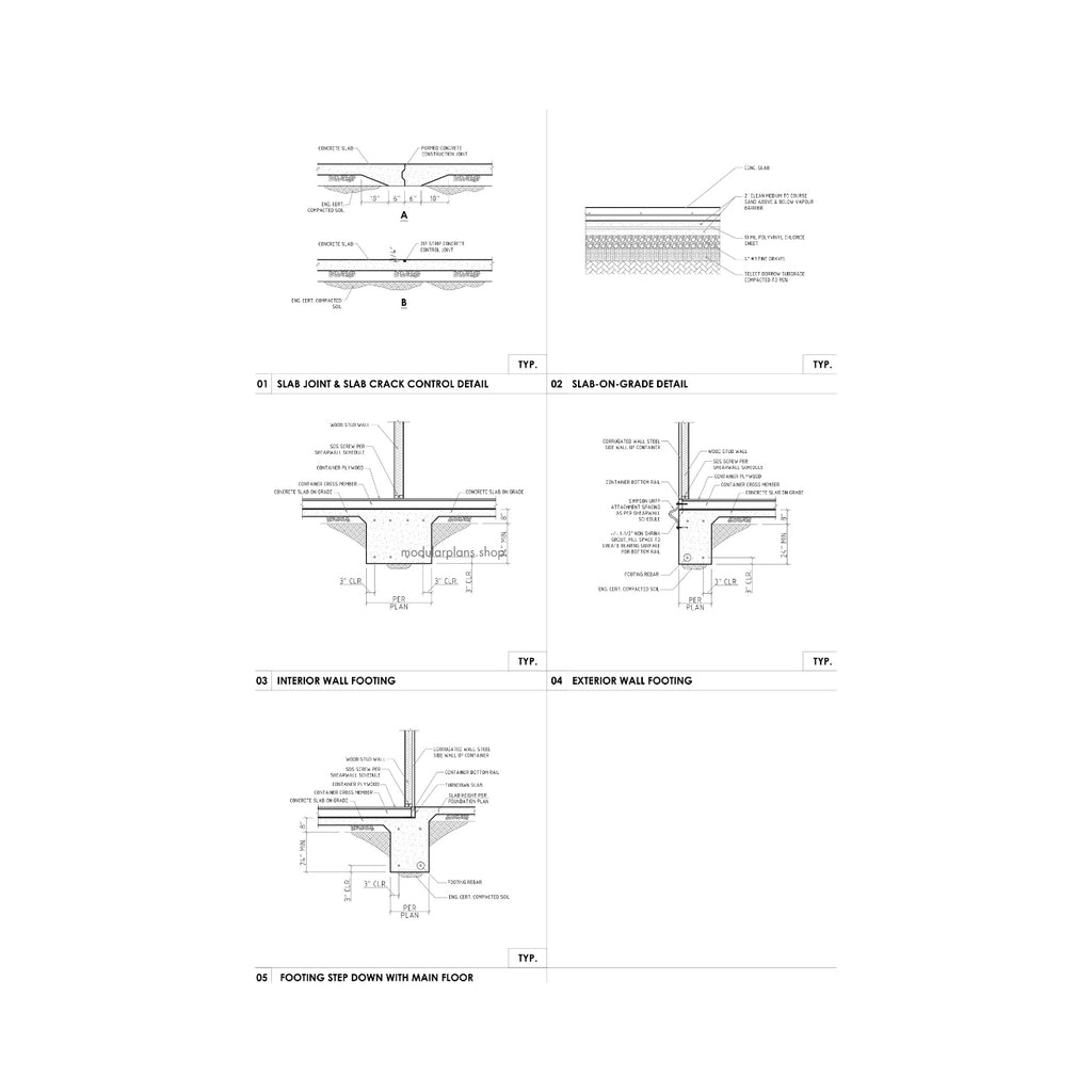 4x40' Container House | 3 Bed 2 Bath