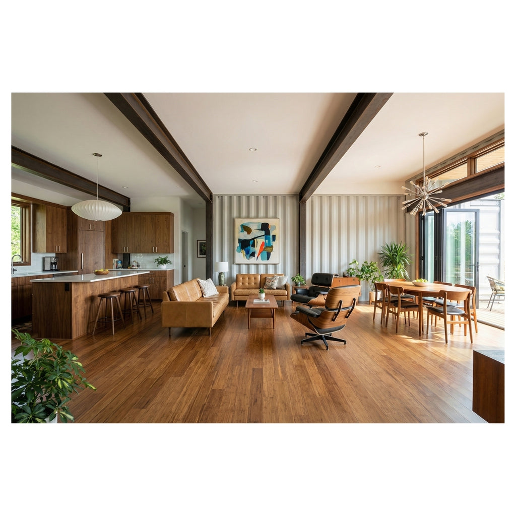 4x40' Container House | 3 Bed 2 Bath