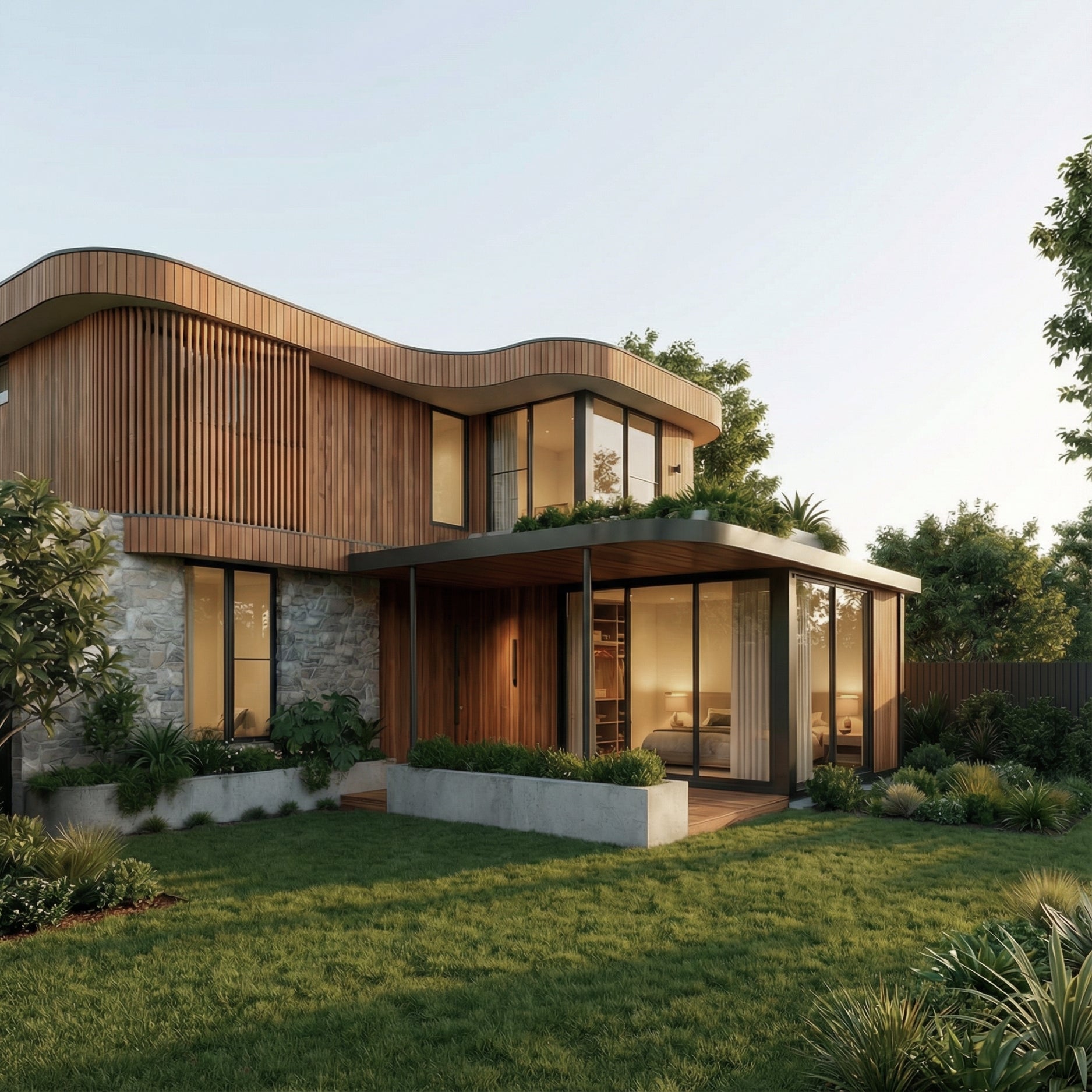 2X40' 5X20' Container House | 4 Bed 2 Bath