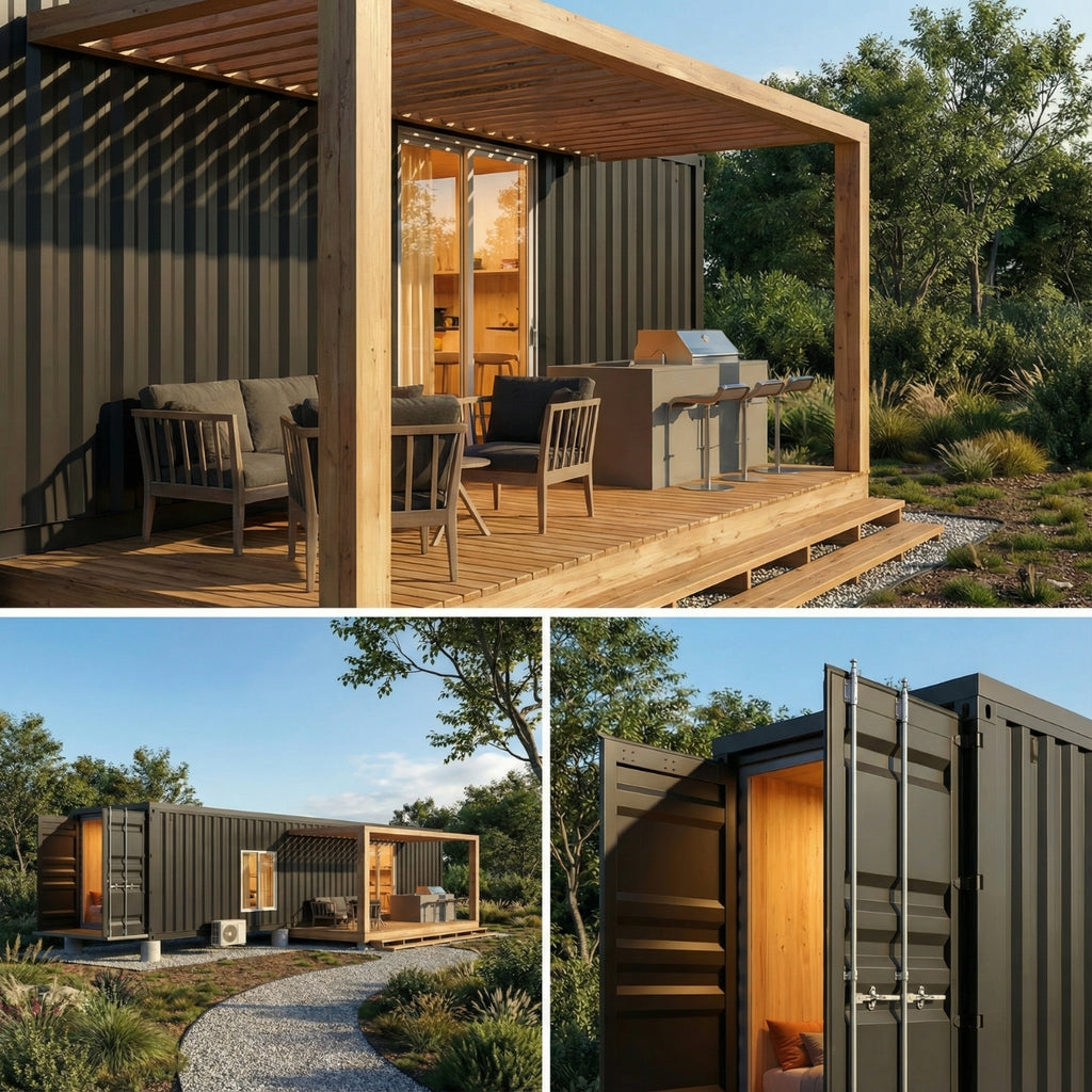 1x40' Container House | 1 Bed 1 Bath